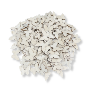 Drewniane motylki 5cm motyle scrapki ozdobne 200 szt