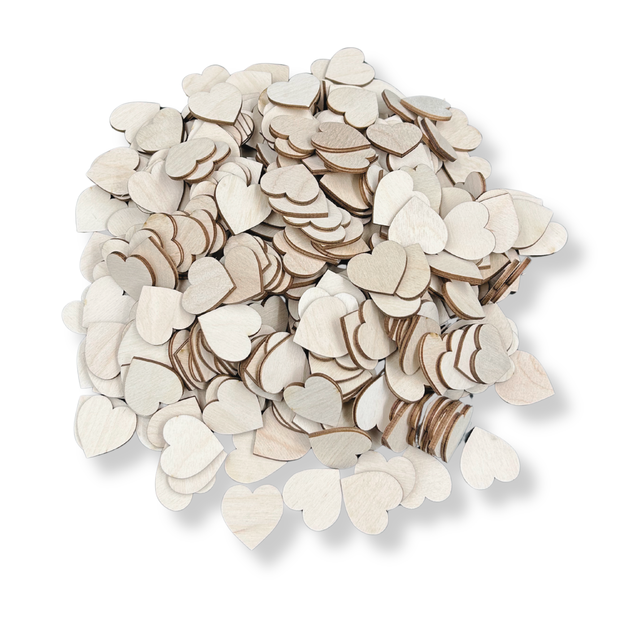 Serce drewniane serduszka serca 2cm sklejka 500 szt 2 Zakręcone Sznurki Serce drewniane serduszka serca 2cm sklejka 500 szt