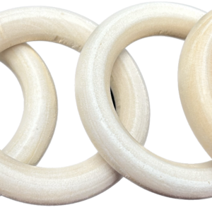 Ringi drewniane kółko kółka rękodzieło DIY