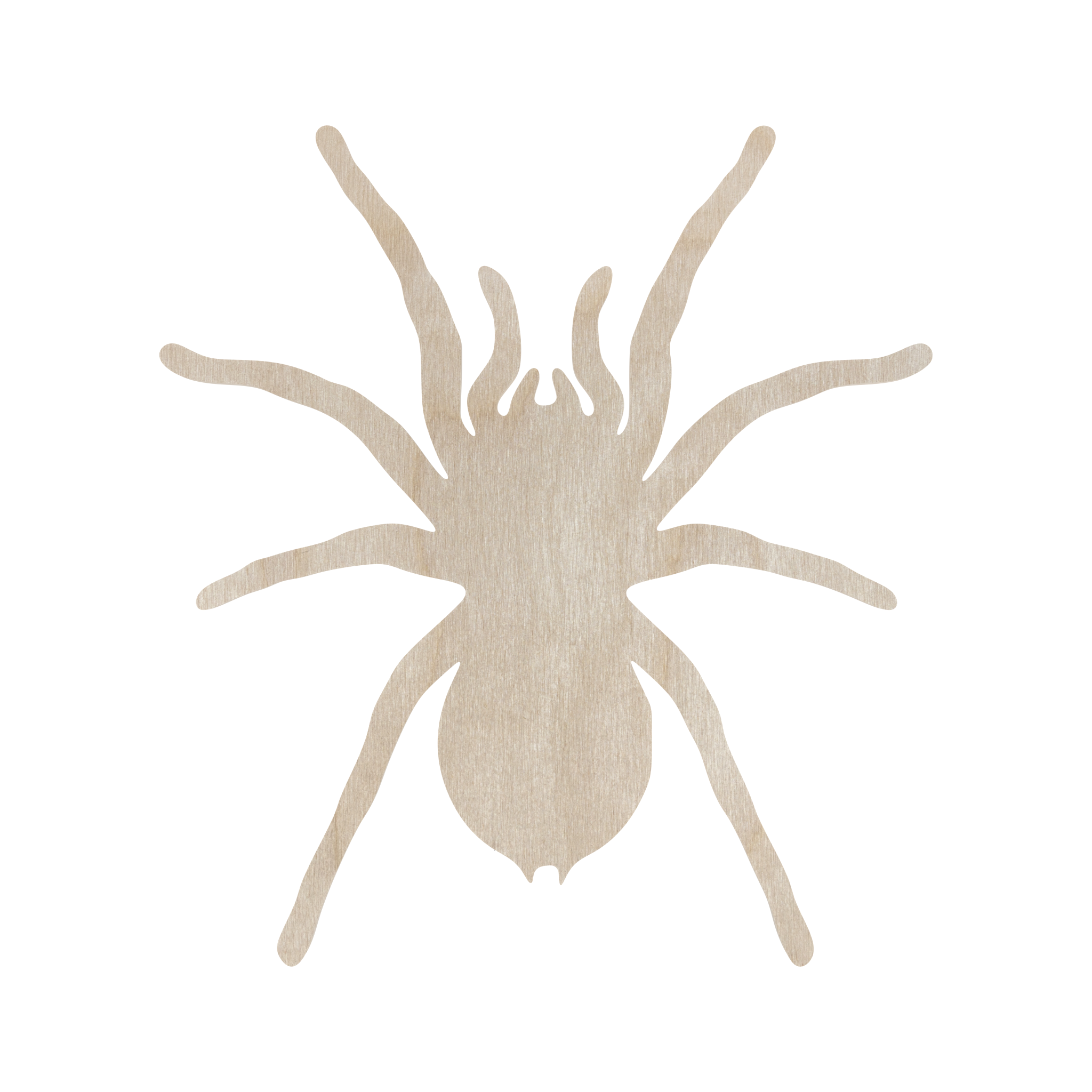 Drewniany pająk PTASZNIK TARANTULA 15 cm kształtka owady pajęczaki do dekorowania 1 Zakręcone Sznurki Drewniany pająk PTASZNIK TARANTULA 15 cm kształtka owady pajęczaki do dekorowania