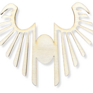 Skrzydełka skrzydła anielskie drewniane anioł do anioła baza decoupage 1szt