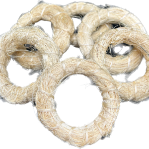 Ring z sizalu 7cm 6szt.