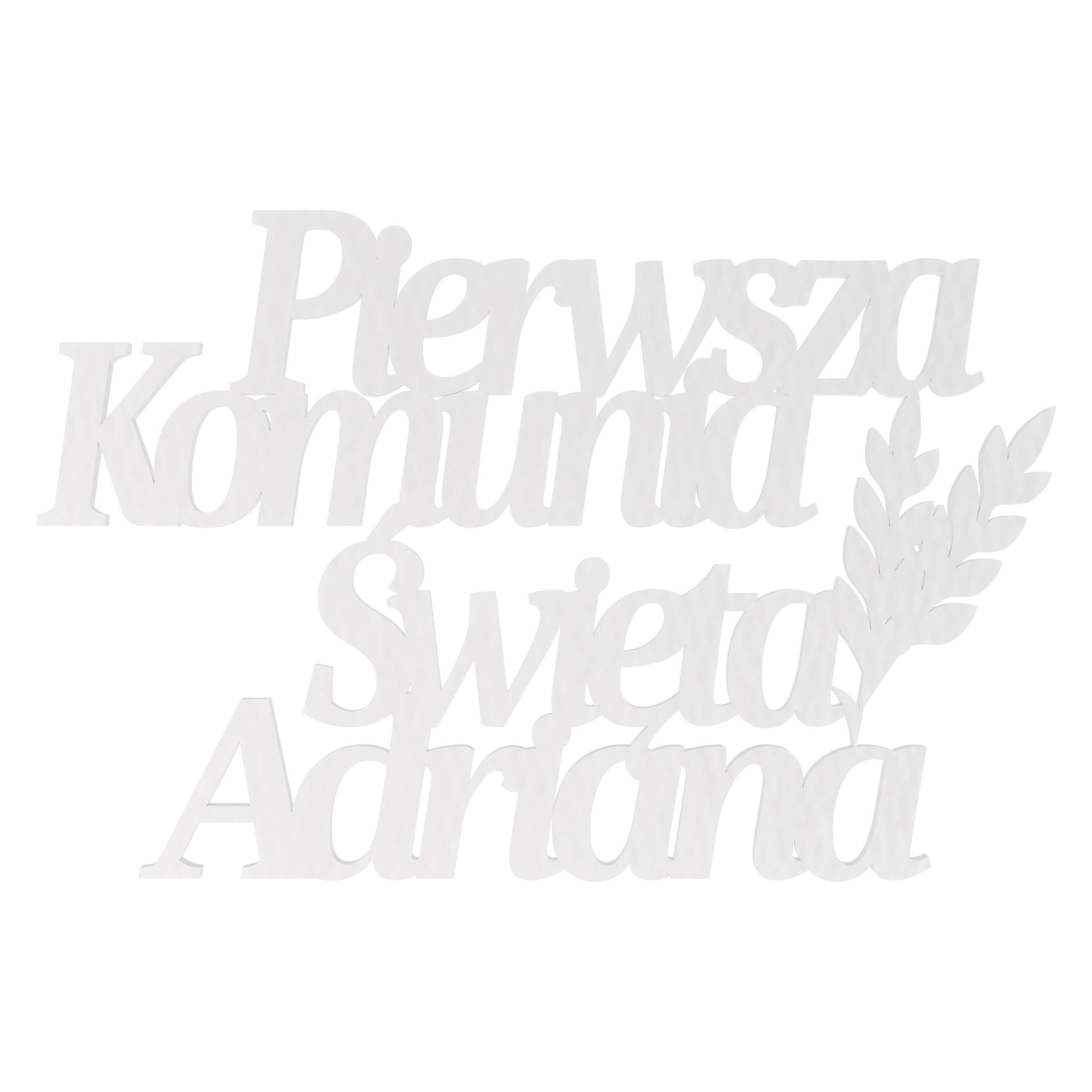 KOMUNIA NAPIS PIERWSZA KOMUNIA ŚWIĘTA PAMIĄTKA DOWOLNE IMIĘ PSZENICA 1 Zakręcone Sznurki KOMUNIA NAPIS PIERWSZA KOMUNIA ŚWIĘTA PAMIĄTKA DOWOLNE IMIĘ PSZENICA