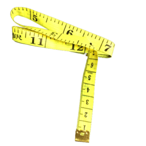 Centymetr krawiecki nieścieralny 150cm