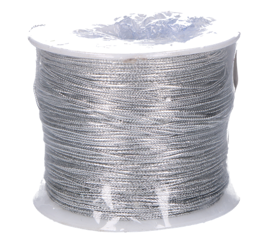 SZNUREK 0,8MM METALIZOWANY 100 METRÓW 2 Zakręcone Sznurki 8MM METALIZOWANY 100 METRÓW